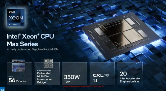 Intel Xeon CPU Max Series: Integrating High Bandwidth Memory (HBM) and Xeon processor cores