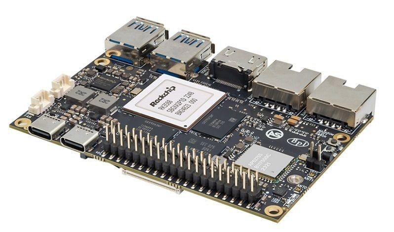 Banana Pi BPI-M7 debuted: Ruixin Micro RK3588 chip, 2.5G dual network port, and up to 32GB of memory