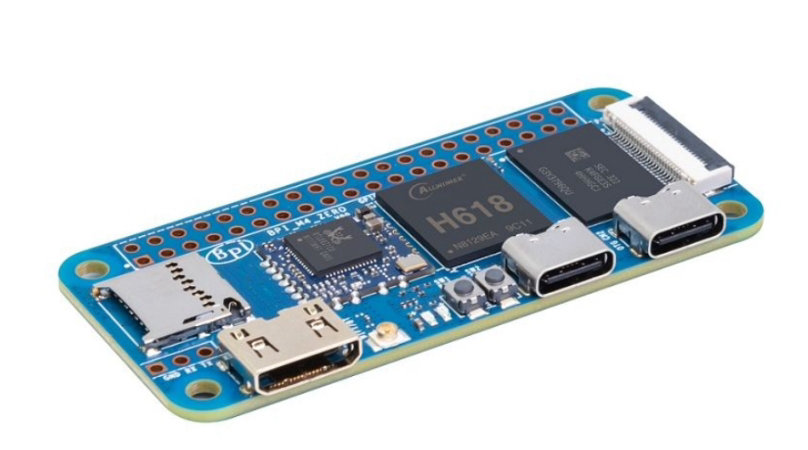 Banana Pie BPI-M4 Zero Development Board Release: Quanzhi H618 Chip, USB-C Interface