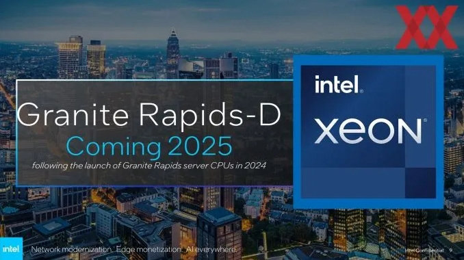 Intel officially announces the Granite Rapids-D Xeon processor, with plans to officially launch it next year