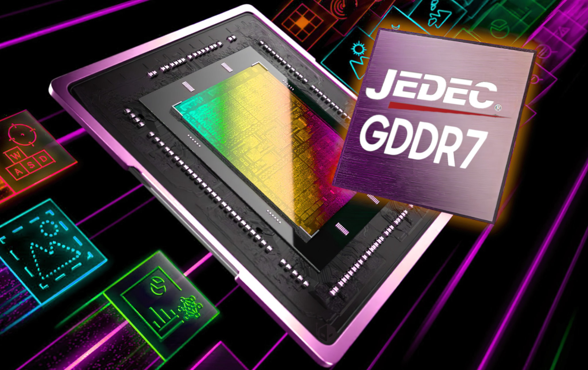 GDDR7 video memory standard officially released: bandwidth doubled, AMD and Nvidia both announced full support